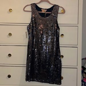 Sequin mini dress